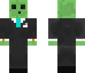 cool slime in a suit