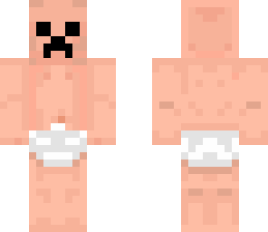 baby herobrine creeper