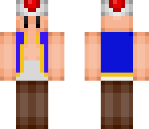 toad from mario wow great skin