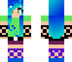 girly blue