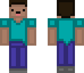 pixel steve