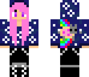 nyan cat girl -edited-