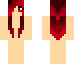 female red fire base skin
