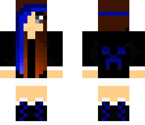 blue skin