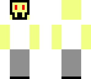 skell guy with no face only mask
