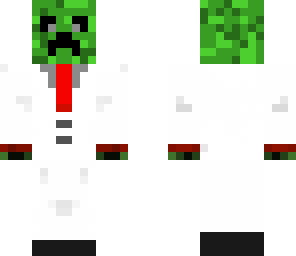 white tuxedo creeper