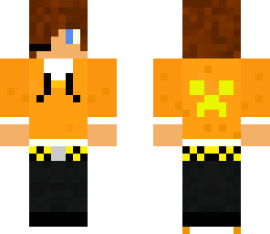 orange hoodie teenager