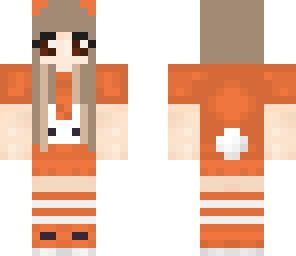 orange rabbit lover