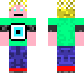 blond skater