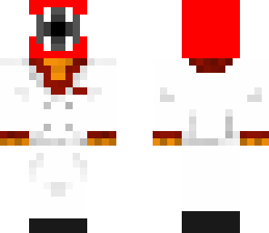 red suited monster