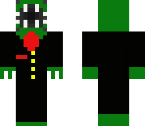 green suited monster