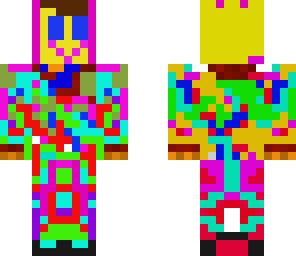 multi colour man 