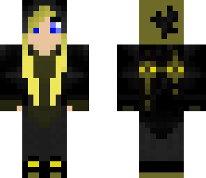 ender girl yellow