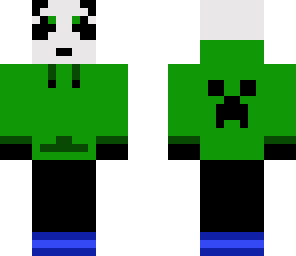 green panda