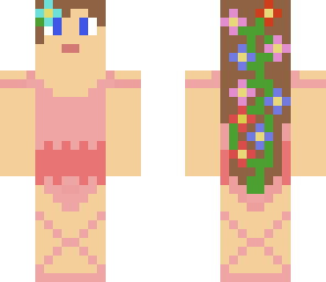 flowery ballerina
