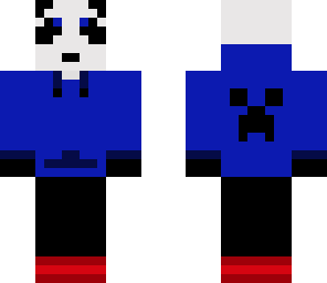 blue panda