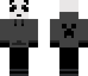 gray panda