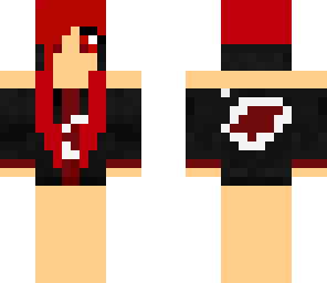 girl naruto half outfit off