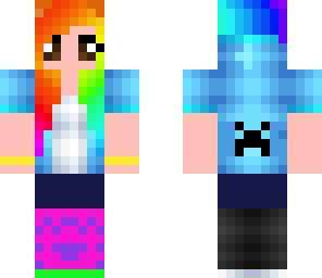 cute rainbow skin