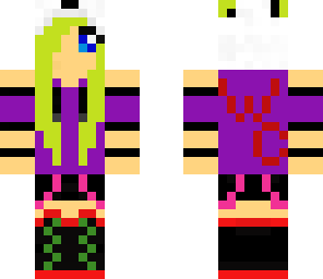 girl mascot for wallcraft 2