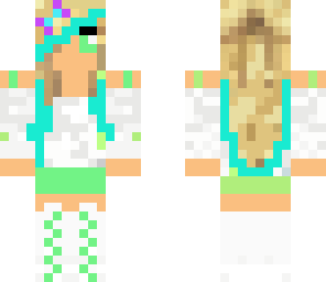 edited green girl by oliviabe