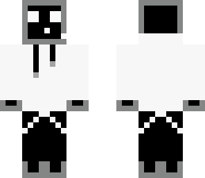 black and hvite ghost