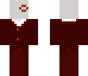 red monacle wearing slenderman