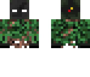 masked ghost soldier