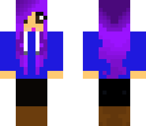 blue hoodie