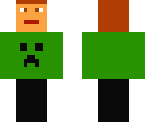 creeper hoodie without the hood