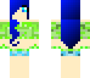 lime green girl