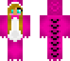pink dino girl