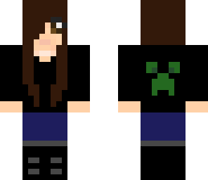 creeper girl skin