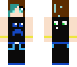 me in minecraft