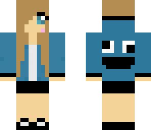 cookie monster girl