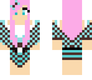 pink haired girl lol cute