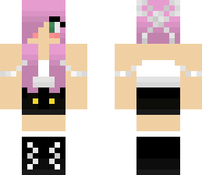 pink haired cutie