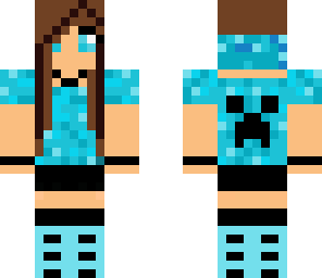 blue creeper girl new