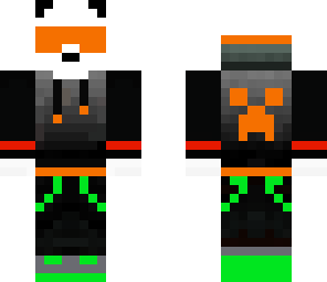 multi coloured panda man