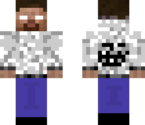 herobrine with troll hoodie