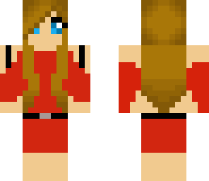 red dress girl