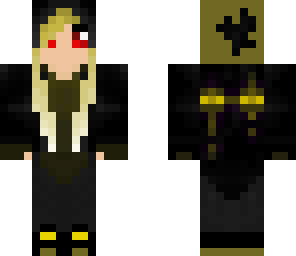 ender girl yellow-red
