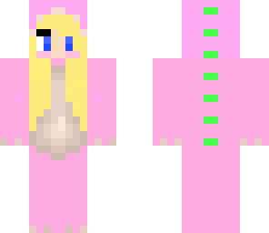 girl in dino costume