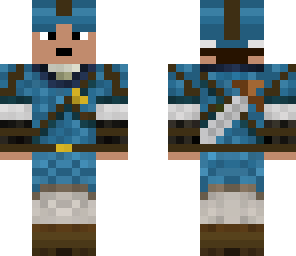 blue link suit