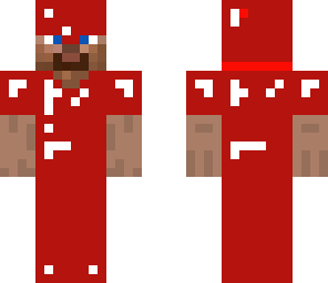 red armored steve