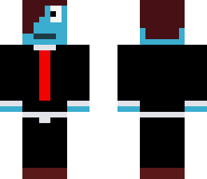 blue emo frog fresh tux
