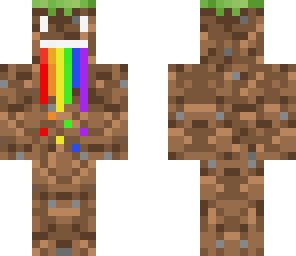 rainbow barf  dirt