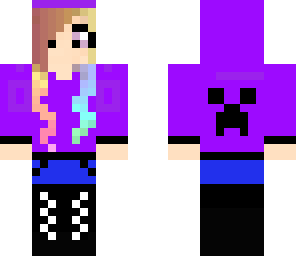 rainbow creeper girl