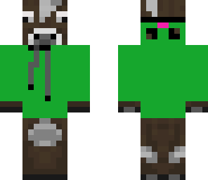 cow in frog hood