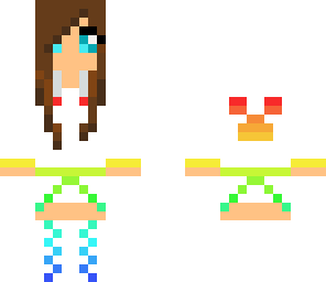 rainow awesome creeper girl